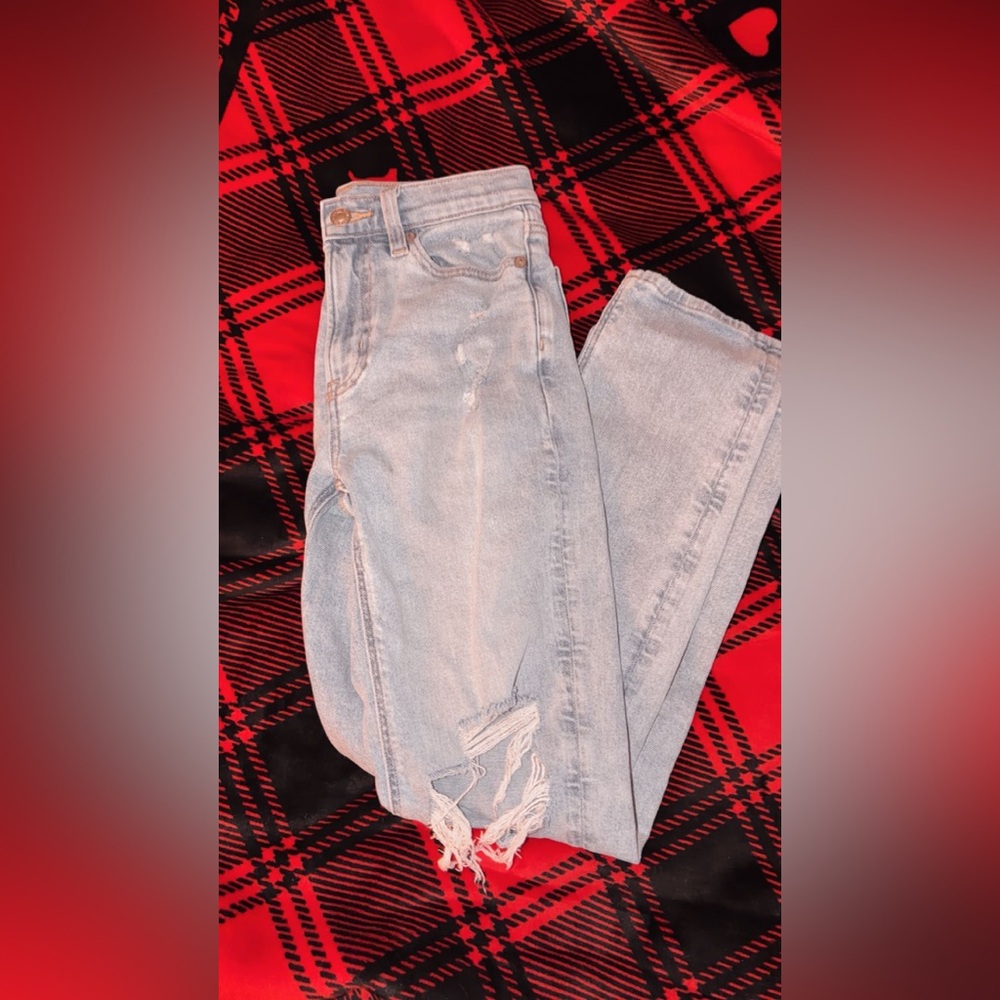 AE mom jeans